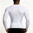 thumbnail image 4 of Men’s Long‑Sleeve Compression Workout Shirt, Quick‑Dry Breathable Athletic Base Layer, High Stretch Performance Top For Basketball Running Gym Training And Spring Autumn Casual Wear, 4 of 6