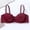 Red, variant on Xdegoge Underwire Bras for Women High Support Lifting Push Up Full Coverage Convertible Bra Comfort Adjustable Strap Padded Everyday Brassiere