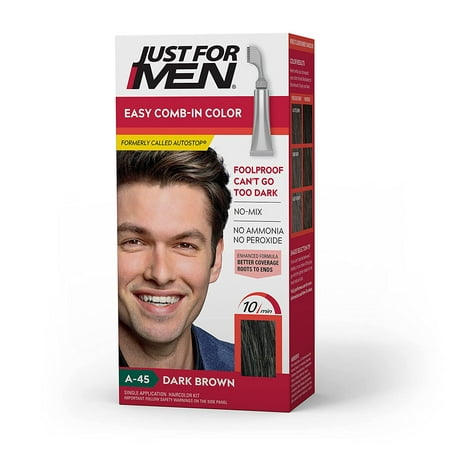 SUZH Just For Men Easy Comb-In Color (Formerly Autostop) Mens Hair Dye ...