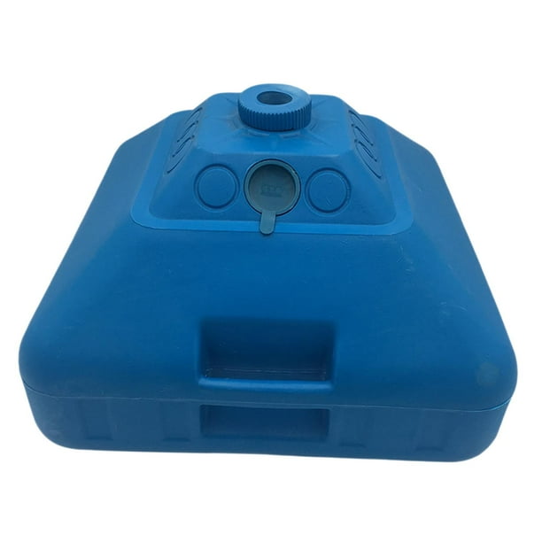 Base de sombrilla llena de agua o arena perfecl para Patio piscina cubierta de pesca Azul