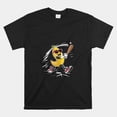 thumbnail image 1 of Banana And Baseball Fun Sporty Fruit Graphic Unisex T-Shirt Size S-5XL Z1763, 1 of 4