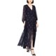 thumbnail image 1 of Eliza J Maxi vestido con purpurina para mujer, azul, 12, 1 of 1