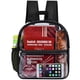 thumbnail image 3 of Mochila transparente mini aprobada para estadios, impermeable, trabajo y eventos deportivos...(negro PVC), 3 of 3