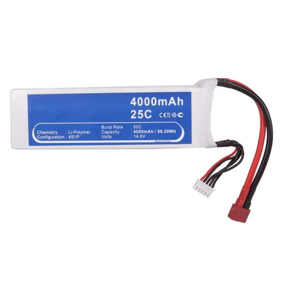 Batteries N Accessories BNA-WB-P9224 Cars Battery - Li-Pol, 14.8V, 4000mAh, Ultra High Capacity - Replacement for RC CS-LT981RT Battery