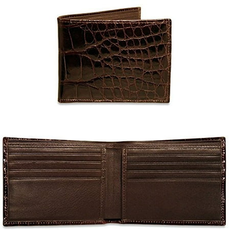 Jack Georges American Alligator Classic Wallet AL701 (Best American Made Leather Wallets)