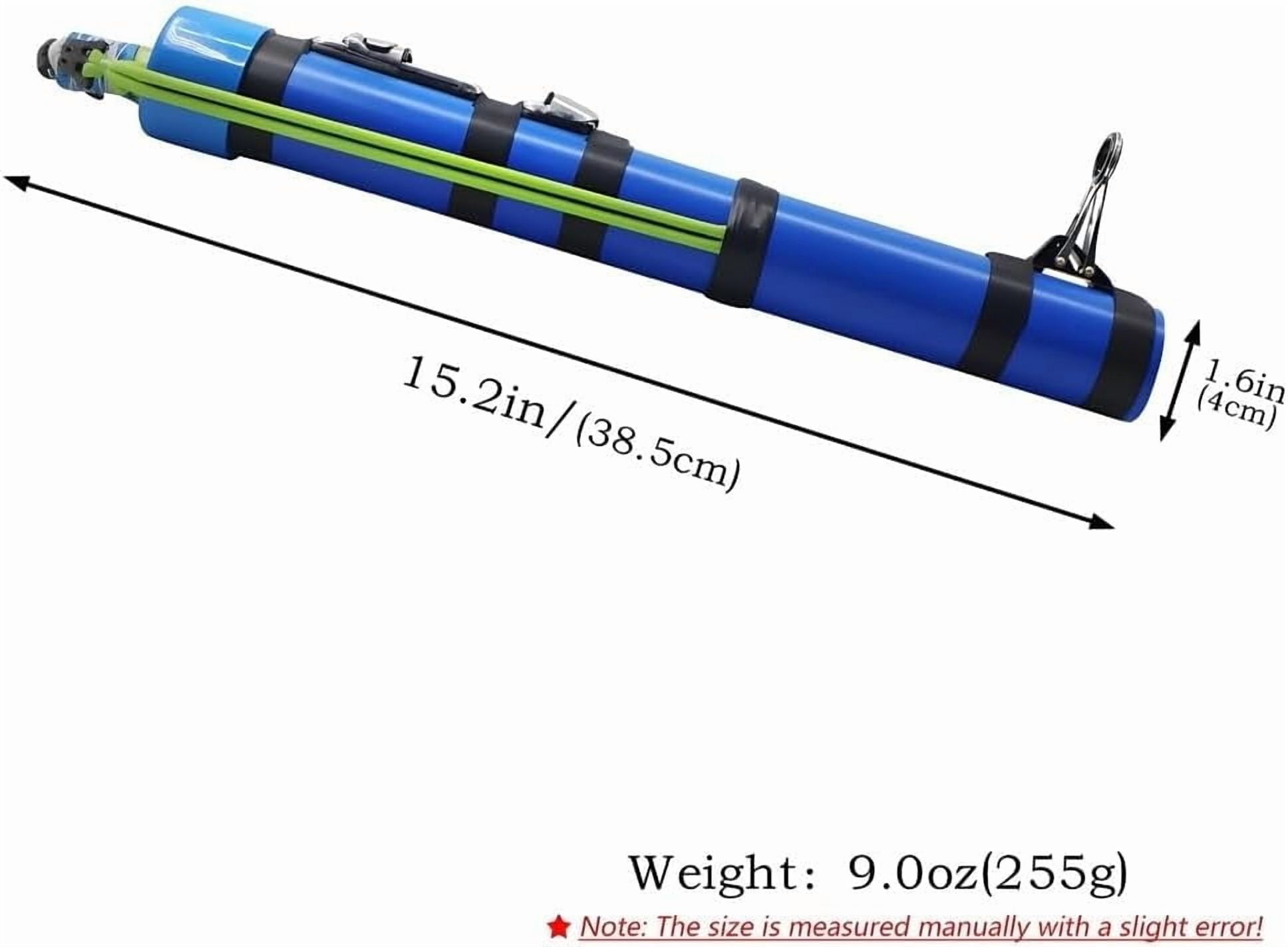 Fishing Catapult Rod, Portable Telescopic Lure Launcher, Durable Aluminum Alloy & ABS, Saltwater and Freshwater, Compact Travel Fishing Gear with Catapult-Style Handle