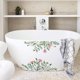 thumbnail image 2 of Vinilos Decorativos CHAO PÉTALOS DE FLORES 110x47cm Adhesivo de Pared Autoadhesivo Plantas Verdes Primavera Naturaleza Decoración para Salón Dormitorio Cocina Pasillo Entrada, 2 of 5