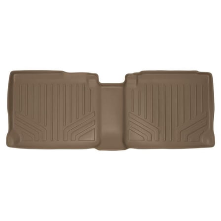 Custom Fit Floor Mats 2nd Row Liner for 2010-2017 Chevrolet Equinox, Tan