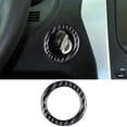 thumbnail image 1 of Real Bright Soft Car Interior Carbon Fiber Sticker DecorationFor 2011-14 Ford Explorer Carbon Fiber Interior Ignition Switch Frame CoverAuto Car Protection Interior Accessories, 1 of 8