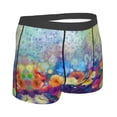 thumbnail image 3 of Haiem Spring Flower Seasonal Men's Boxer Briefs, Every Day Comfort Stretch Cotton Moisture-Wicking Underwear-Small, 3 of 9