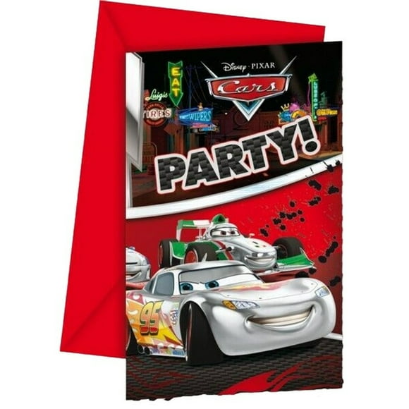 Invitations de Course Coupe Argent (Lot de 6)