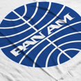 thumbnail image 5 of Pan Am Blue Outline Logo Men's T-shirt 1, 5 of 5