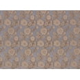 thumbnail image 2 of Zelouf Bang Metallic Floral On Organza  , Sewing, DIY, Crafts Fabric by the Yard, Bronze Combo, 7 Yard, 2 of 2