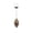 B002- Style B, variant on Solar Outdoor Light Vintage Etched Metal Solar Hanging Lantern, Waterproof Backyard Porch Accent Lighting