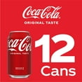 thumbnail image 4 of Coca-Cola Classic Soda Pop, 12 fl oz Cans, 12 Pack, 4 of 5