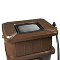 thumbnail image 5 of FCMP Outdoor 45 Gal Wood Grain Rain Water Catcher Barrel, Brown (2 Pack), 5 of 9