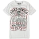thumbnail image 1 of Camiseta gráfica Helix Road Devils para hombre blanca pequeña, 1 of 1
