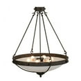 thumbnail image 4 of Meyda Tiffany 139821 Freya 6 Light 30" Wide Semi-Flush Bowl Ceiling Fixture - Coffee Bean, 4 of 4