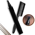 thumbnail image 2 of Whataatahia Bart Bartfüller Stift, Langlebiger Wasserdichter Füllstift, M?nner 4-Spitzen Bartfüller Weiche Bürste Gesicht Kotelett Schnurrbart Reparatur Form Nachwachsen Stift, 2 of 7