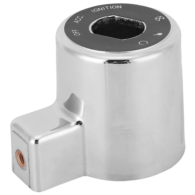 Protector de interruptor de motocicleta cromado con estilo electrizante y protección para motos Davidson