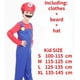 thumbnail image 1 of Anime Game Super Luigi Brothers Cosplay Costume Marios Adult Children's Jumpsuit Beard Hat Knapsack Set Halloween Costume, 1 of 4