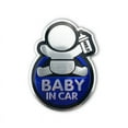 thumbnail image 1 of Baby in Car Sticker Baby on Board Car Aluminum Sticker for Octavia Fabia A, 1 of 5