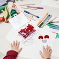 thumbnail image 2 of 100Pcs Two-color Counting Chips Heart Shaped Bingo Chips Math Learning Chips, 2 of 6