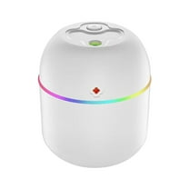 LACKUST Humidifiers for Bedroom,Home Bedroom Water Droplets Humidifier, Mini Aromatherapy Machine with Atomizer,White