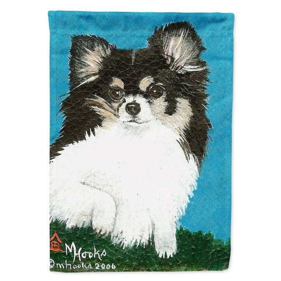 Carolines Treasures MH1022GF Chihuahua Cute Face Garden Flag Garden Size multicolor