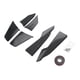 thumbnail image 1 of Divisores de Del Parachoques Delantero Spoiler Apto para F80 M3 F82 Coupe ABS exterior exterior exterior de Fibra de Carbono / Negro Brillante (Col Yotijar Difusor de parachoques, 1 of 7