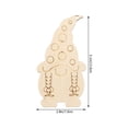 thumbnail image 2 of 40pcs Diy Painting Wood Blank Wood Gnome Crafts For Home School Decoration, 2 of 9