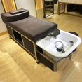 thumbnail image 4 of Japanese Head Spa Shampoo Chair Stylist Water Circulation Hair Lighting Chair Therapy Lettino Massaggio Salon Equipment MQ50SC My Lux Decor Round, 4 of 9