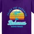 thumbnail image 4 of Inktastic Enjoy the Sunshine Bahamas Summer Paradise Youth T-Shirt, 4 of 5