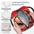 thumbnail image 6 of Lsque Mario Print Lunch Bag, Insulated Lunch Box, Small Leakproof Cooler Food Lunch Containers Reusable High Capacity Lunch Tote Bags for Work, Travel, Outdoor, 6 of 8