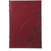The Original NAUTILUS BURGUNDY Leather-like 6x8 medium Lined Journal by Eccolo trade