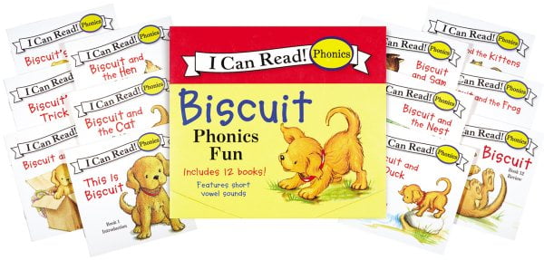 I can read. Phonics 英語12冊×4セット I Can Read Phonics Biscuit: More 12-Book Phonics Fun!: A Box of 12