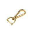 thumbnail image 6 of 4000N Natural Brass, Swivel Lever Snap, Solid Brass-LL, 1/2", 6 of 10
