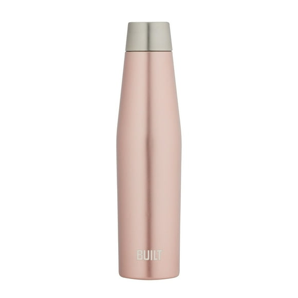 Built Bouteille d'Eau Isolée sous Vide à Double Paroi Apex Perfect Seal 18 Onces Or Rose 5233259