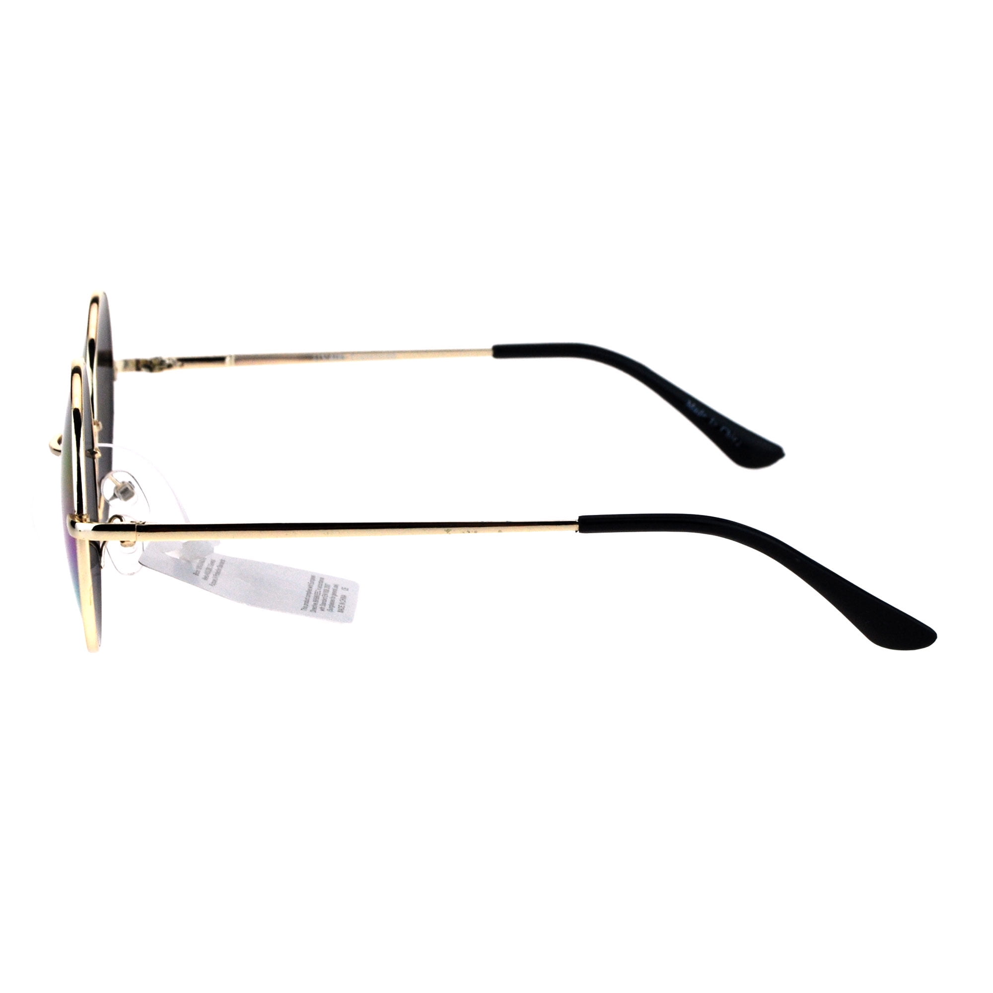 ジョン・レノン　 PCD-3531 John Lennon Gold Rainbow Tinted Eyeglasses, Circle Lens