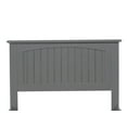 thumbnail image 4 of AFI Nantucket Twin-XL Platform Bed with Matching Footboard and Twin-XL Trundle, Grey, 4 of 8