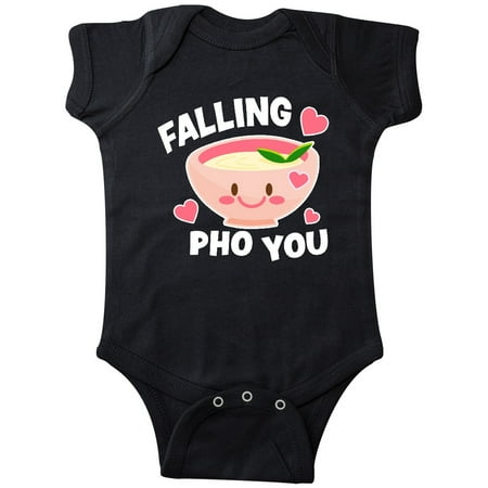 

Inktastic Falling Pho You with Cute Pho Bowl Gift Baby Boy or Baby Girl Bodysuit