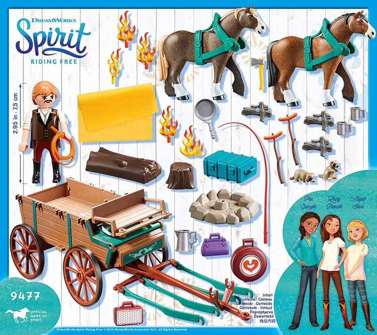 playmobil spirit wagon