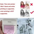 thumbnail image 5 of Mini Pocket Bluetooth Printer-Portable Thermal Printer with 13 Roll Papers for Journal/DIY Scrapbook/Travel(Mini Pocket Printer), 5 of 5
