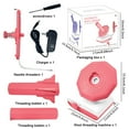 thumbnail image 2 of 2025 Upgrade Electric Yarn Ball Winder, Dual Strong Tension Knit Spinner for Crocheting, Automatic Yarn Spinner Wool Winder Gifts for Yarn Lovers (Pink), 2 of 6