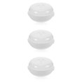 thumbnail image 2 of 3pcs Household Steamer Cooking Tool Kitchen Food Steamer Microwave Steamer with Lid Vent, 2 of 5