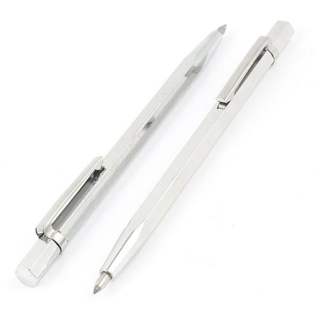 Cortador de azulejos de vidrio con punta puntiaguda Pocket de 5.7" de largo, 2 piezas