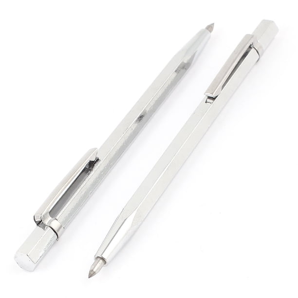 Cortador de azulejos de vidrio con punta puntiaguda Pocket de 5.7" de largo, 2 piezas