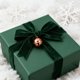thumbnail image 1 of Cinta de terciopelo verde de 5 yardas | Lazo para envolver regalos navideños | Cinta de satén flocado para decoración de mesas de fiesta | Anchos de 1 a 4 cm, 1 of 5