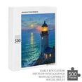 thumbnail image 6 of Lighthouse 500 Piece Wooden Puzzle, Nature-Themed Jigsaw Puzzle, Finished Size 20.5" x 15", 6 of 8