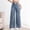 *D-Blue, variant on Women's Ripped Wide Leg Bottom Jeans, High Waist Denim Pants with Pockets D-Blue,Womens Plus M